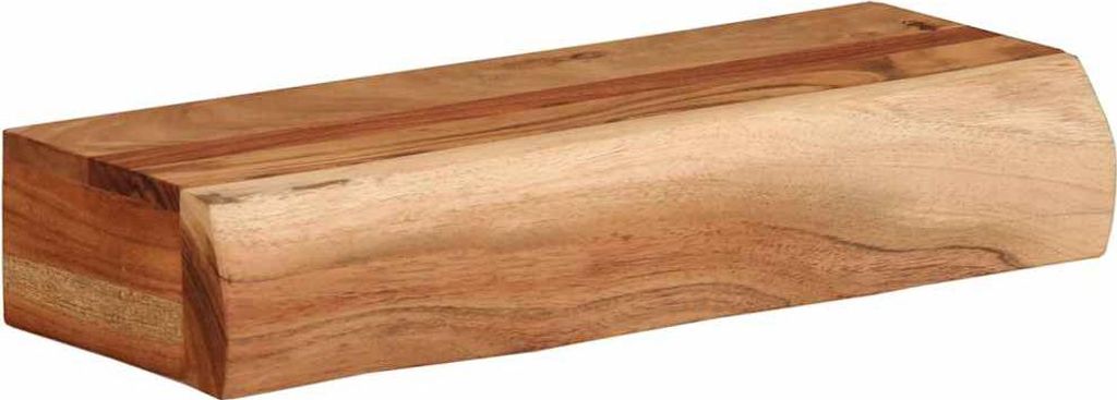 vidaXL Półki ścienne 2 szt. 40x17x8 cm lite drewno akacjowe Zdjęcie produktu 