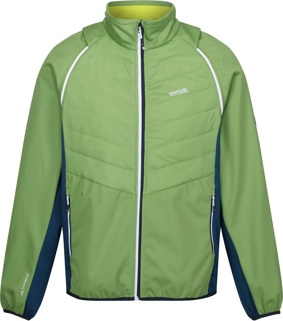 Regatta - "Steren II" Hybridjacke für Herren RG10503 (3XL) (Pikantgrün/Leuchtend Blau/Zitronen Limette)