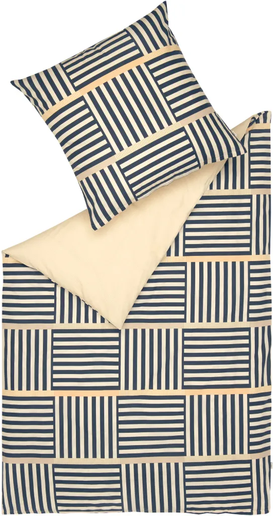Couette 4 saisons 140x200 cm ESPRIT ARIAN Bleu - Literie Microfibre