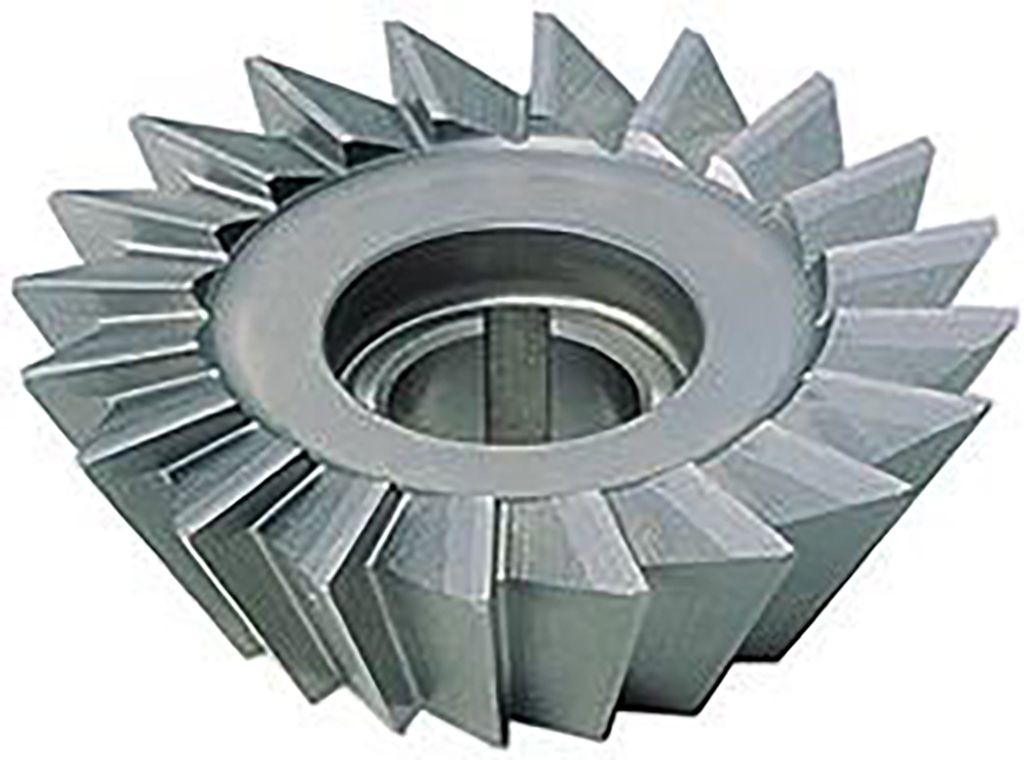 FORMAT Winkelfräser DIN842 A HSS 60 Grad 100 x 32 mm, Zähnezahl:18, Schneidstoff:HSS, Bearbeitungswinkel:60 °, fz:0,035 mm, Breite b:20 mm
