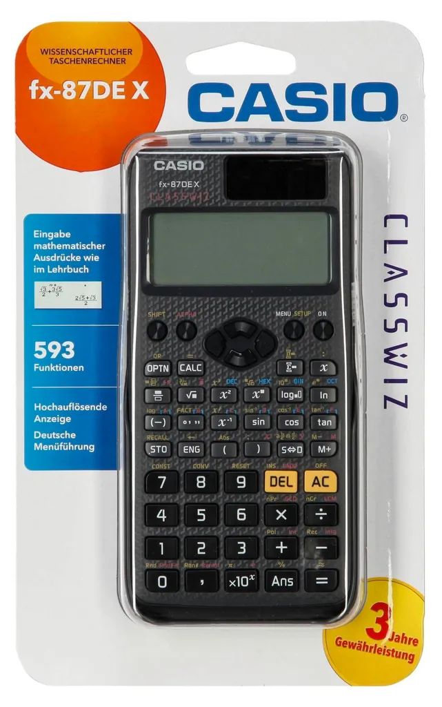 Casio FX-87DE X