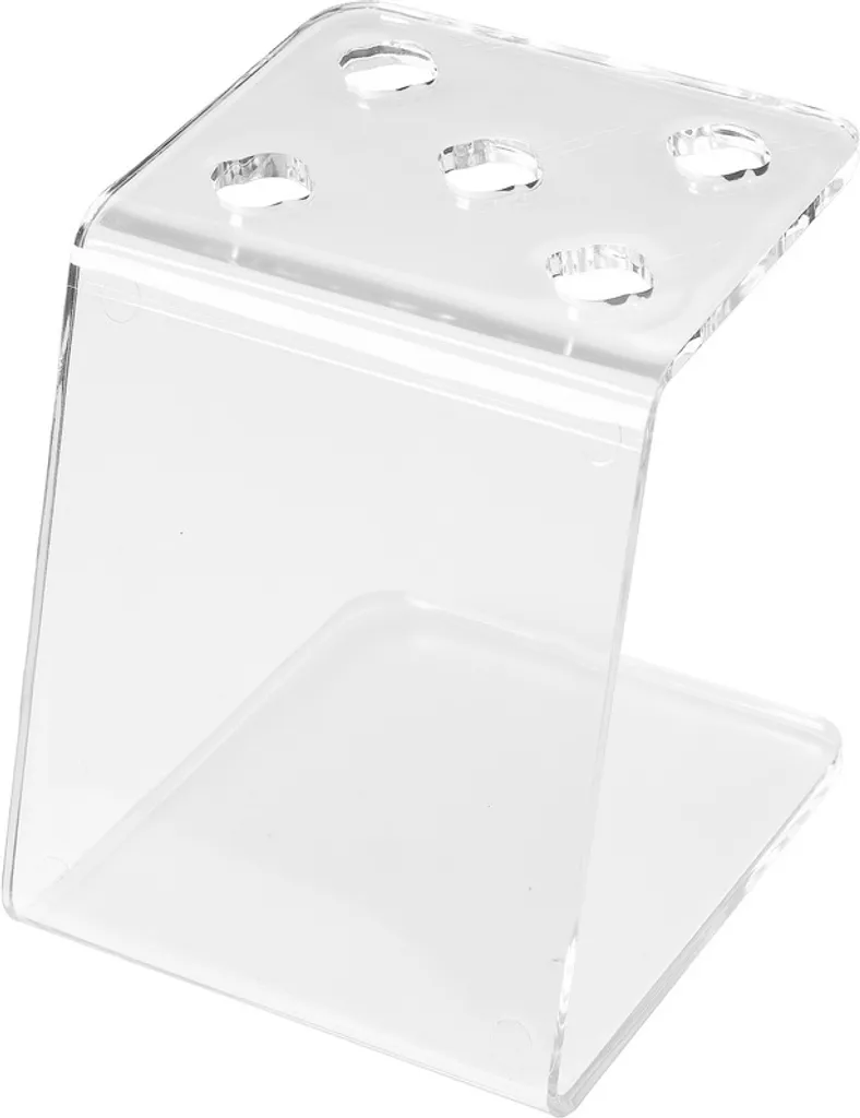 Porte-Ciseaux Sibel Transparent 0.1kg - Support Stable et Design Chic