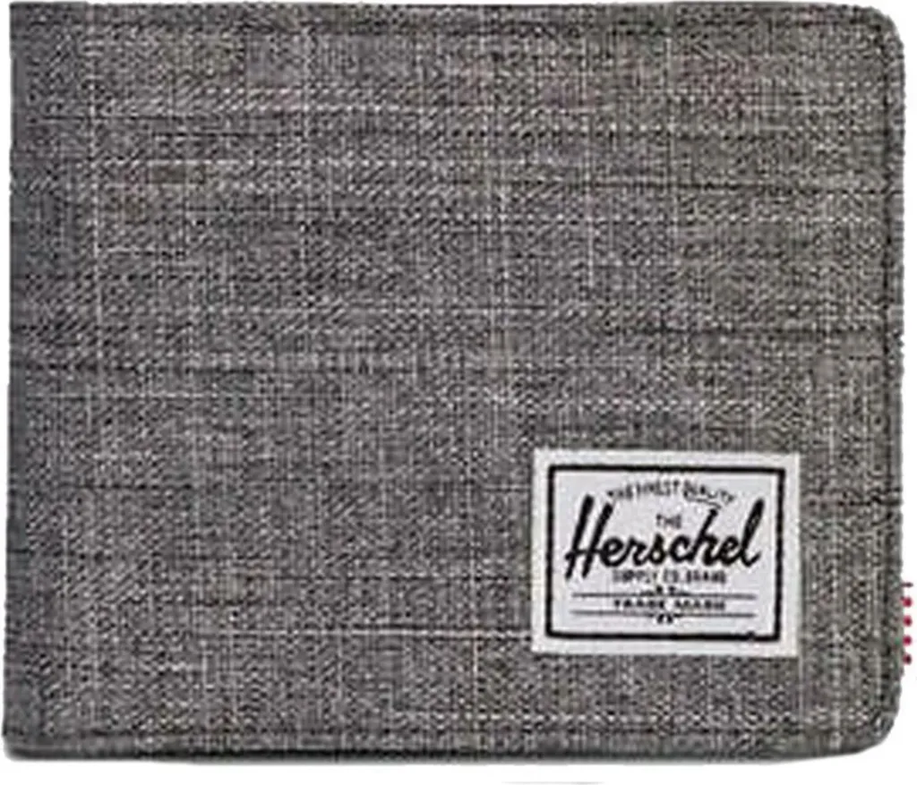 Herschel Hank Wallet 1036800919 - Portefeuille Bifold en Tissu Noir