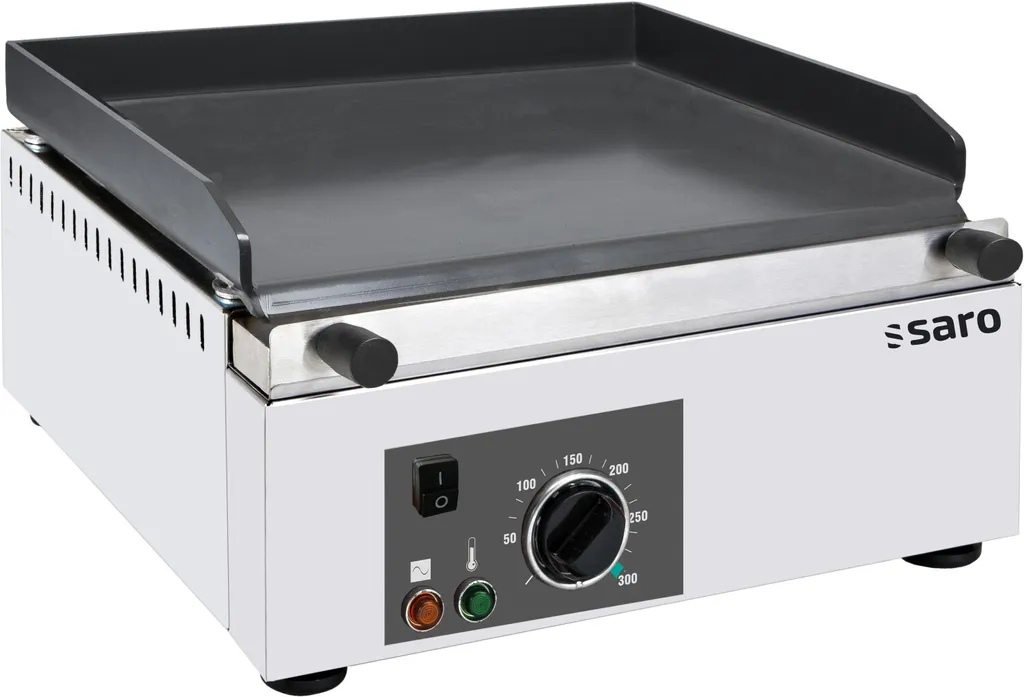 Plaque chauffante GN 1/1 Saro Gpk 400 avec Thermostat Réglable Inox