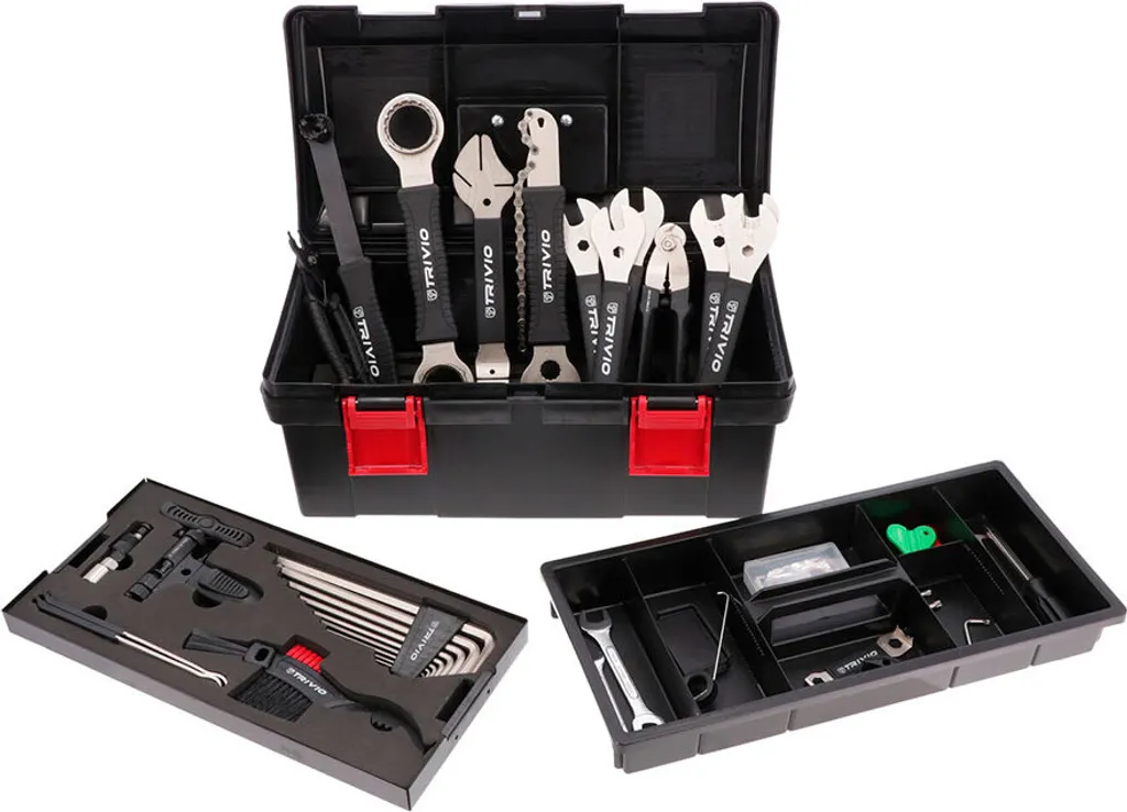 Trivio Advanced V2 Boîte à outils de vélo Argent One Size 54 pièces