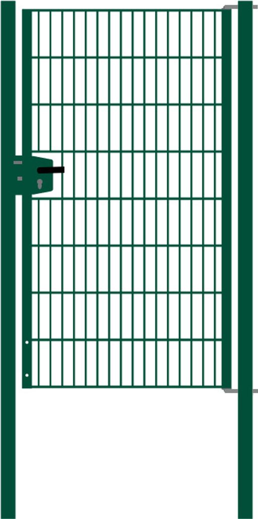 Drahtgittertor 1-flügelig, Durchgangslichte: 95 cm, Produktbild 