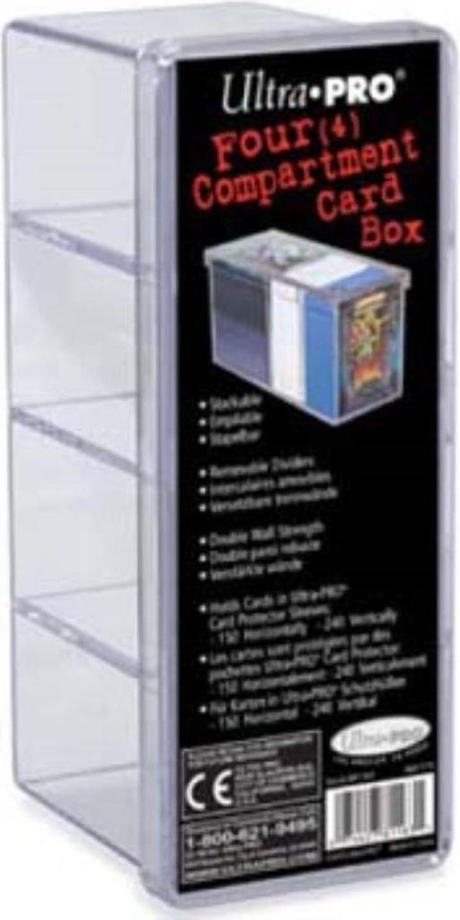 Ultra Pro - 4-komorový box na karty Obrázek produktu 