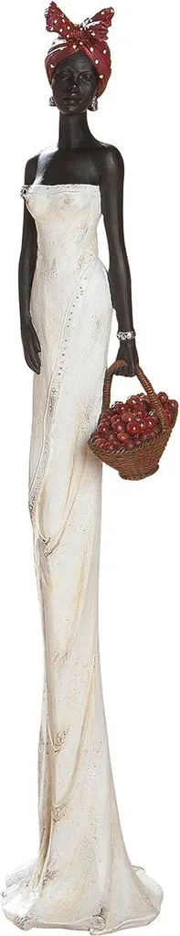 Figurine Femme Africaine Tortuga Gilde 82cm en résine - Réf 36783
