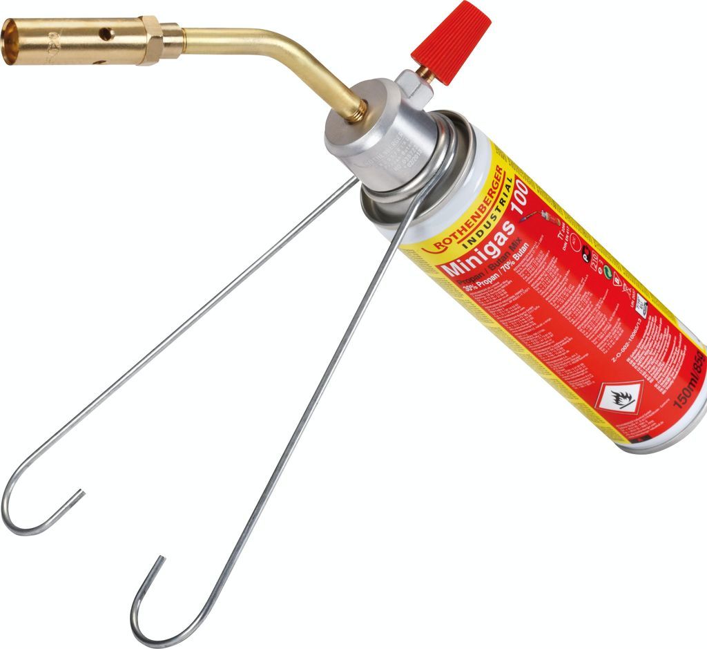 ROTHENBERGER Industrial RoFire Mini Kartuschenlötgerät Set 1450 (650 °C) 4tlg. - 35503
