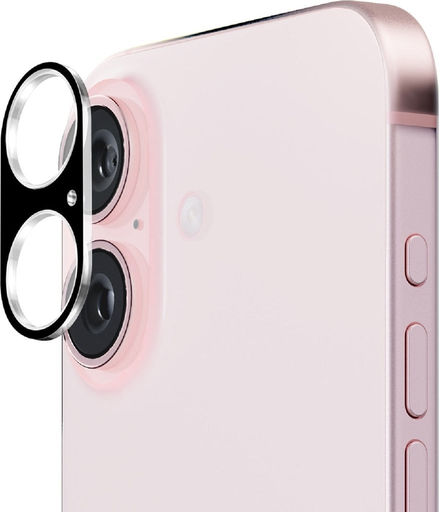 6x 9H Panzerglas für iPhone 16 3D KLAR Kameraglas echtes Tempered 9H Glass Panzerfolie Schutzglas Schutzfolie Screen-Protector