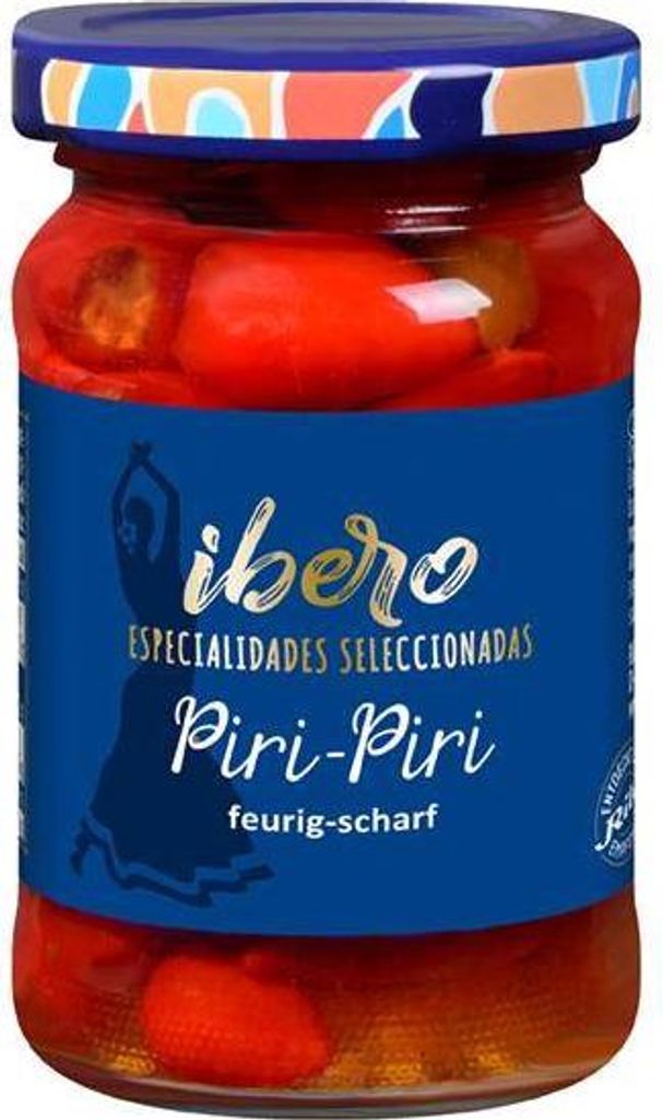 Ibero Piri-Piri feurig-scharf 60 G Glas Vegan Glutenfrei  Produktbild 