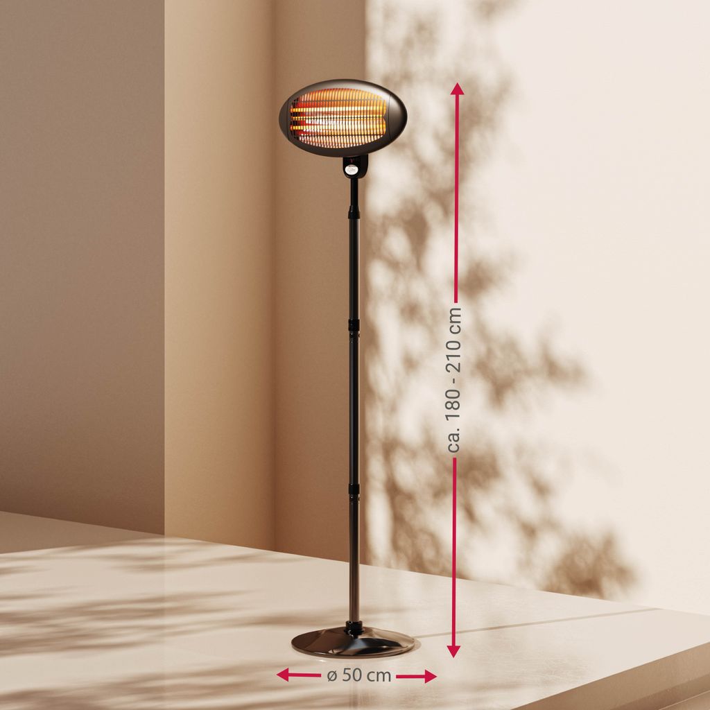 SUNTEC Infrarot-Heizstrahler | Heat Carbon Wärmestrahler Produktbild 15