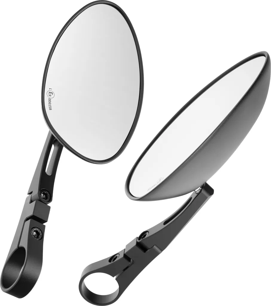 Specchietto per manubrio "STONE 10" nero