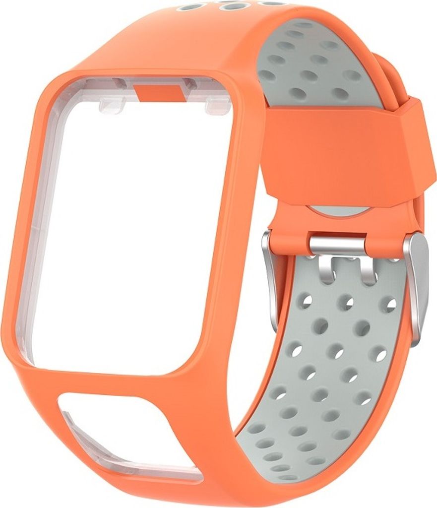Ersatz Silikon reine Farbe Uhrenarmband für TomTom Runner 2 / 3 Atmungsaktive Band für Golfer2 Adventunrer Universal Sport Smart Armband