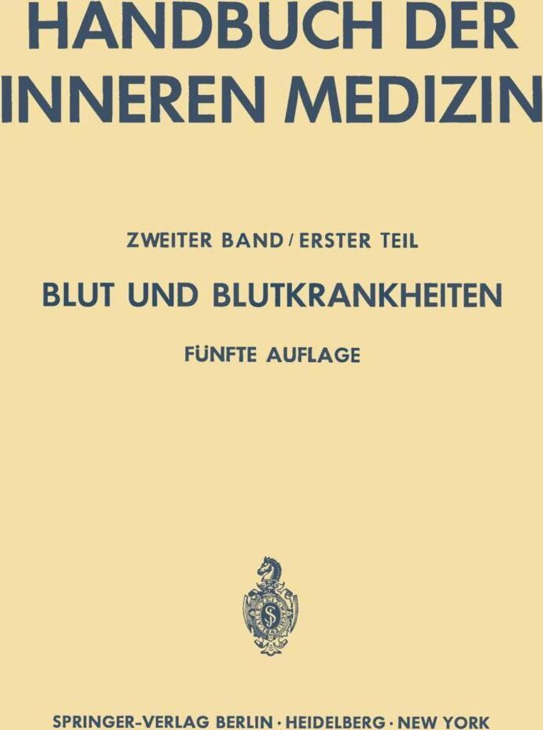 Blut und Blutkrankheiten
