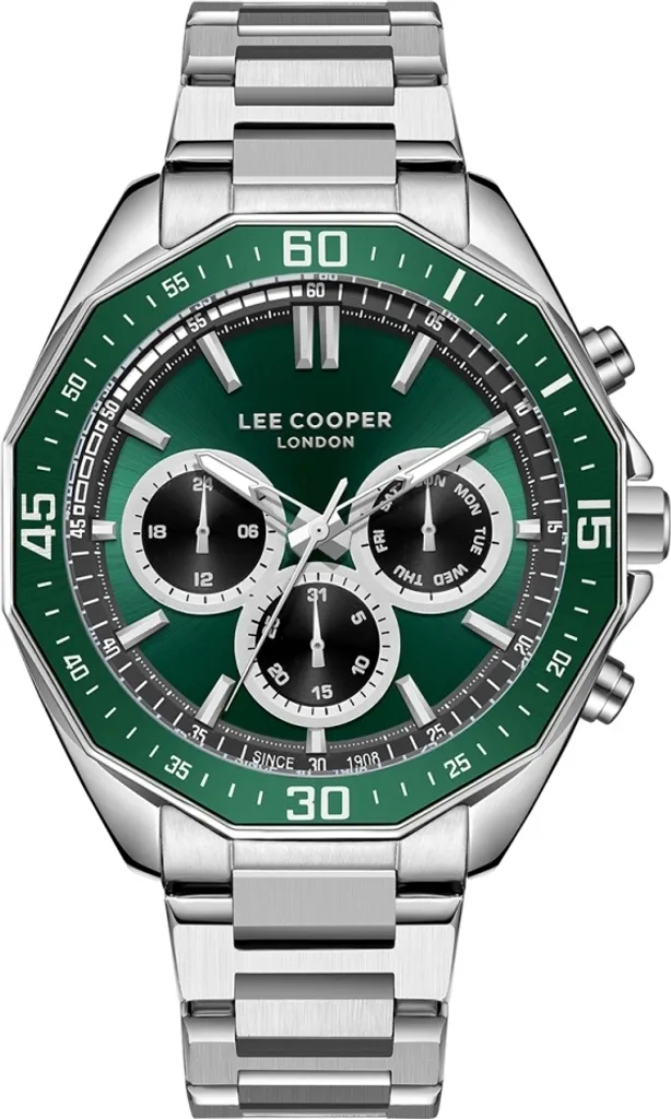 Orologio Multifunzione Lee Cooper LC08021.370 - Acciaio e Qualità