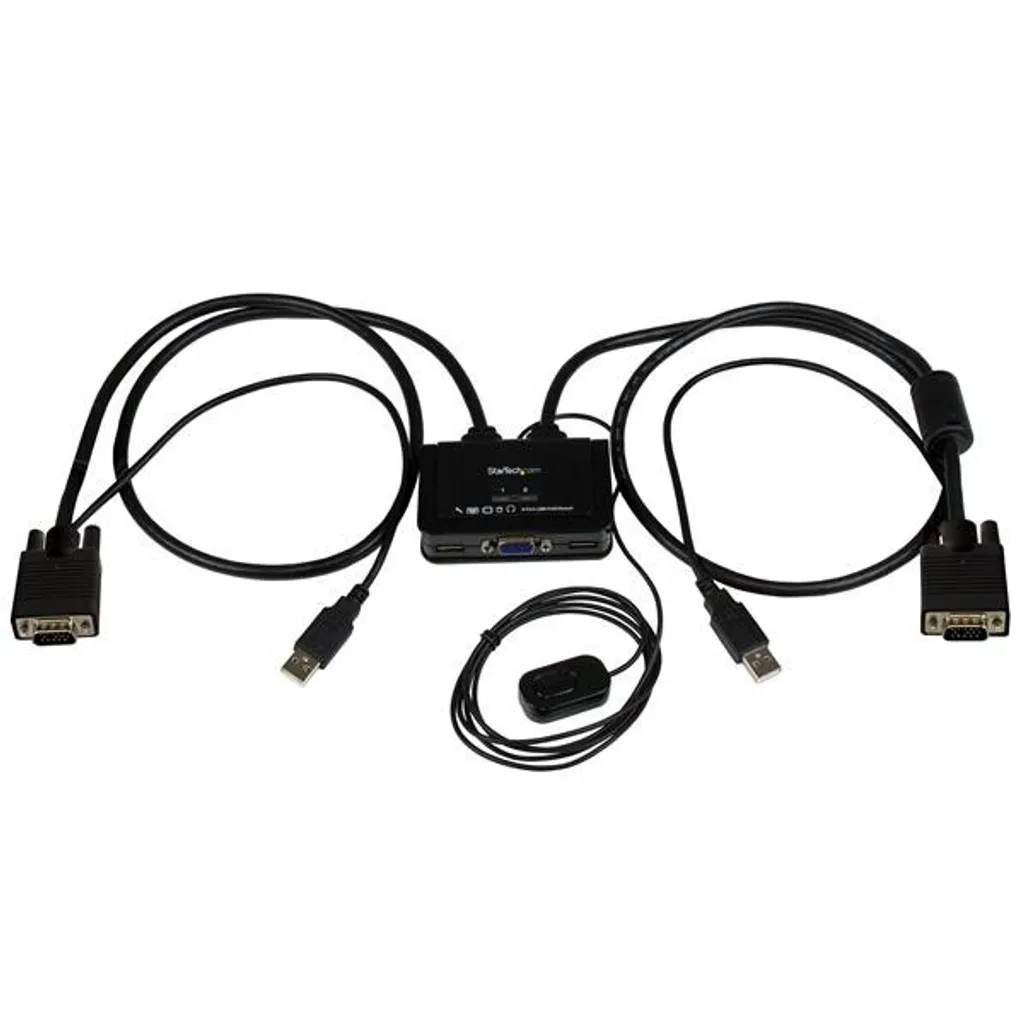 Switch KVM USB et VGA 2 Ports StarTech SV211USB pour Deux Ordinateurs