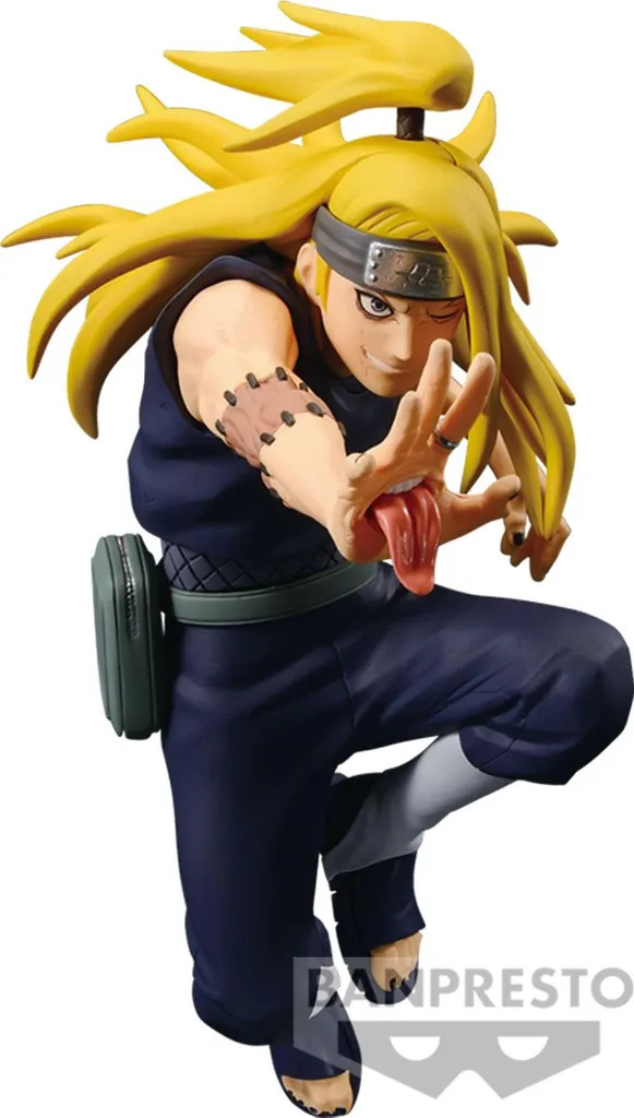 Figurine Deidara 13cm Pose Dynamique Naruto Shippuden Vibration Stars