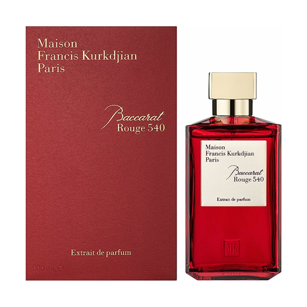 A perfume bottle and its box are displayed against a white background.