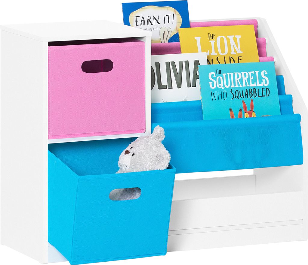SoBuy KMB76-F Boekenkast voor kinderen, kinderrek met Productafbeelding 
