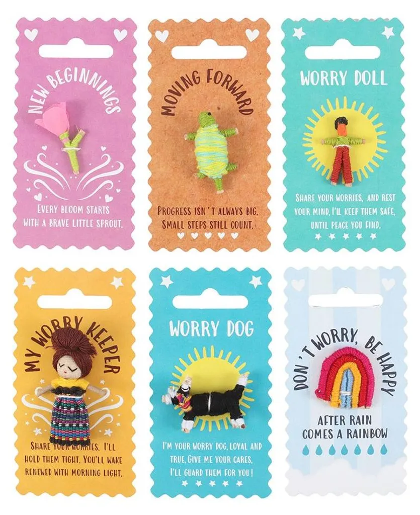 Peluche Positivity Worry Something Different SD11025 Multicolore Lot de 24 - 3