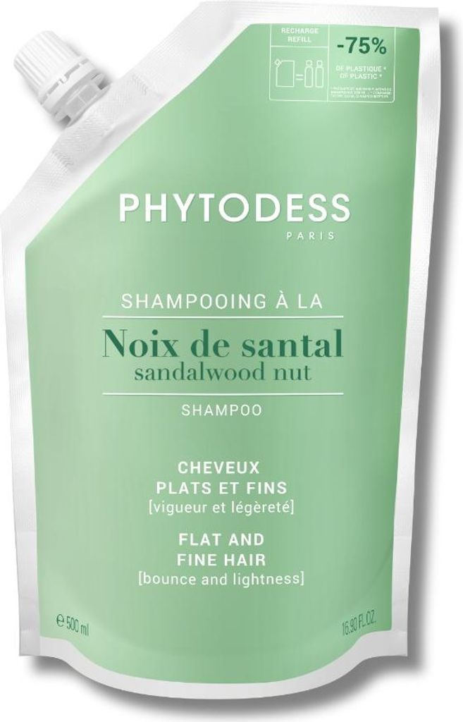 Recharge de Shampooing à la Noix de Santal - Soin Cheveux Image du produit 
