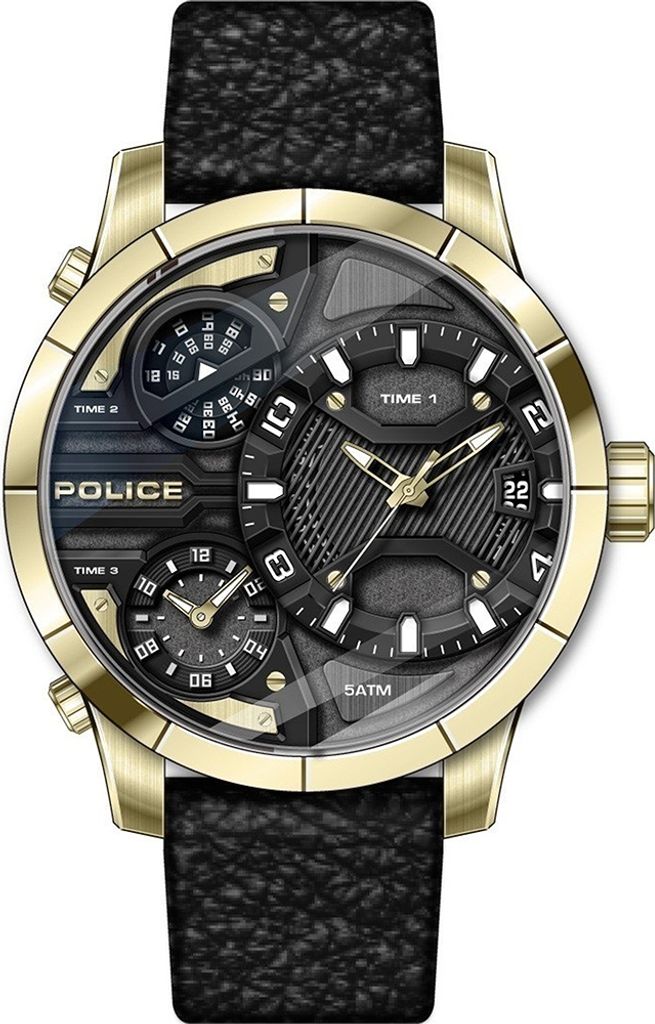 Police PEWJB2110601 Bushmaster Herrenuhr 52mm 5ATM