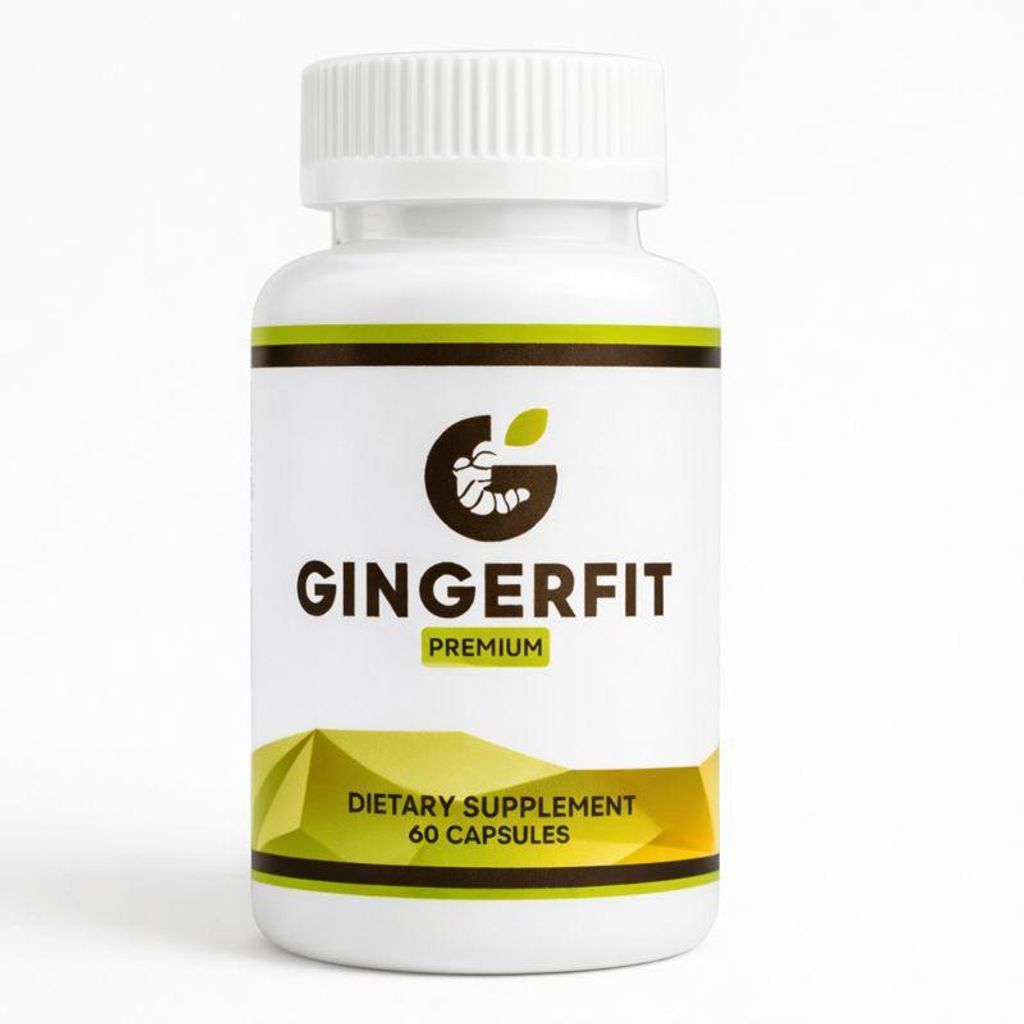 Gingerfit Premium | 60 Kapseln Nahrungsergänzungsmittel Produktbild 