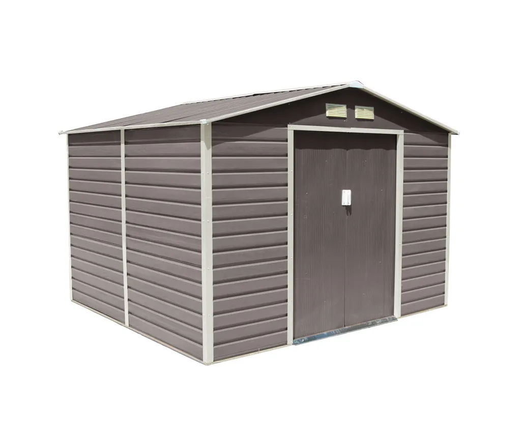 Abri de jardin G21 GAH 529 pour ranger outils et tondeuse 2,77x1,91m