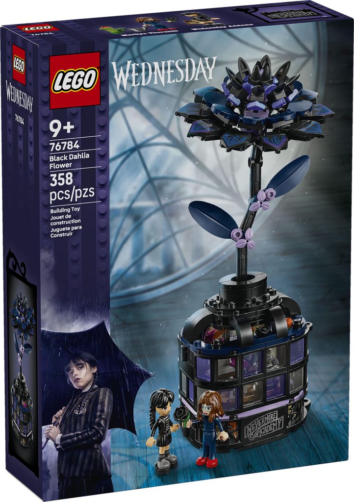 LEGO Kwiat czarnej dalii, Zestaw do budowania, 9 lat(a), Zdjęcie produktu 