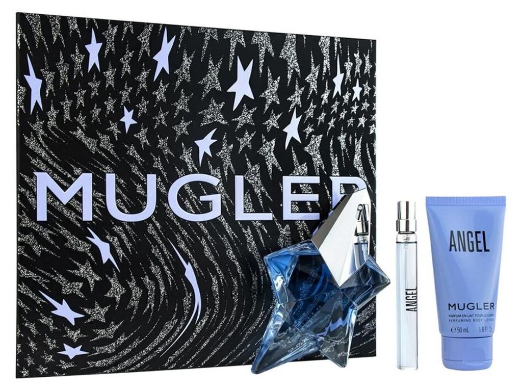 Mugler Angel Eau de Parfum 50 ml +  10 ml +  Blau 50 ml Produktbild 