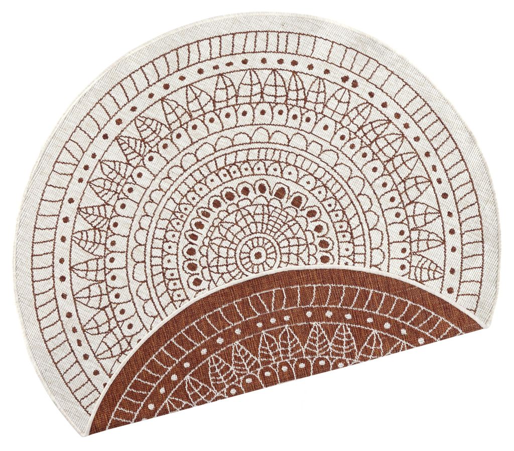 Hanse Home In- & Outdoor Wendeteppich Rund Porto, Creme Produktbild 