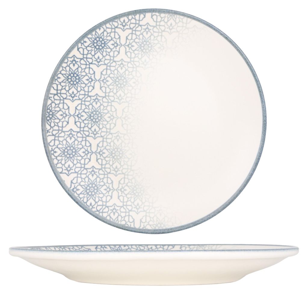 Kütahya Porselen Speiseteller - Casa Blue - Porzellan - 25 cm