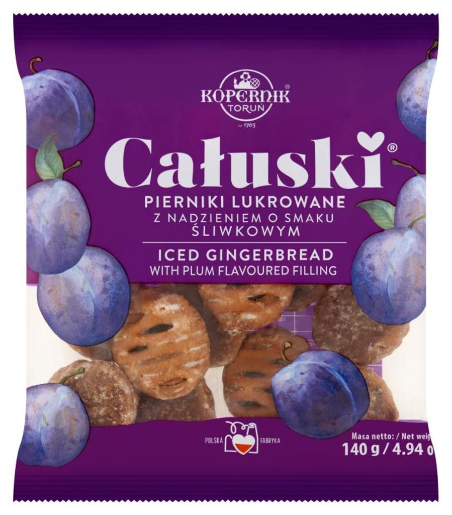 Kopernik Toruńskie Pierniki Całuski, 140 gram Productafbeelding 