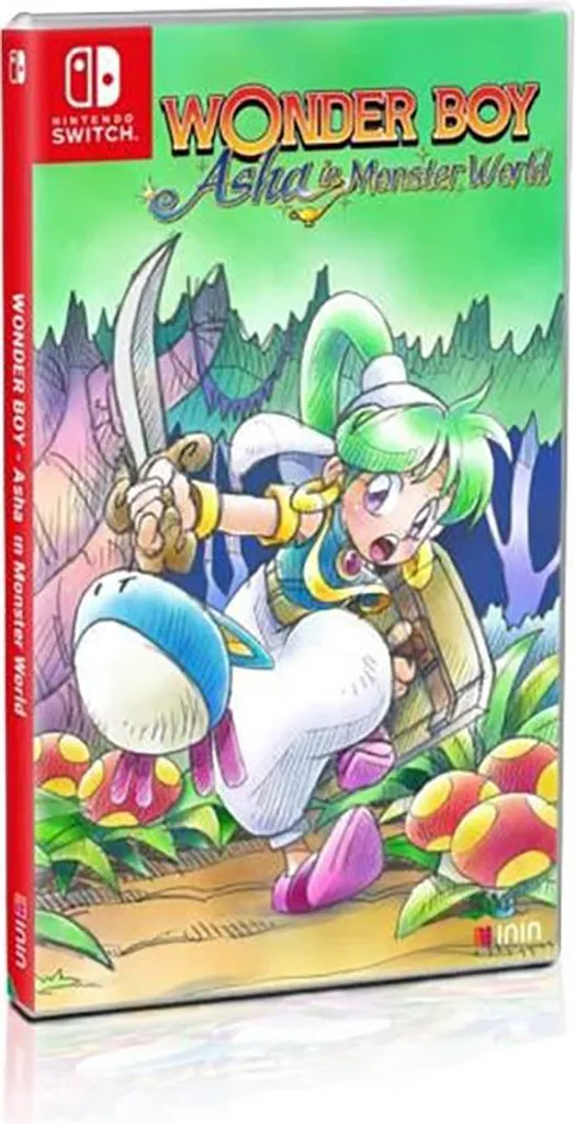 Wonder Boy Asha Monster World Nintendo Switch Limited Edition PAL