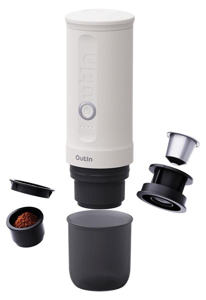 Machine expresso portable Outin Nano Pearl White - blanche Image du produit 