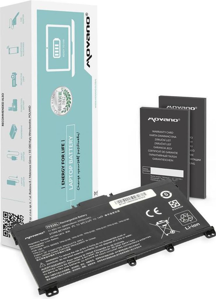 TF03XL Akku für HP Pavilion 14-BF 14-BP 15-CD Produktbild 
