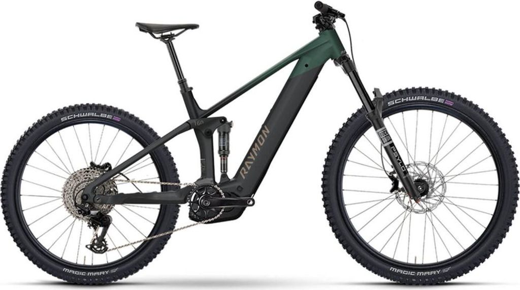 RAYMON Vamok Comp E-Mountainbike Fully Silver/White