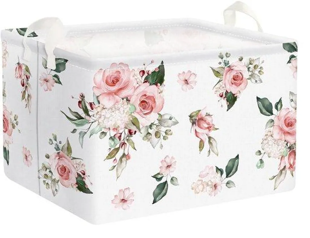 Trousse de beauté étanche motif fleurs : fini le désordre en sac