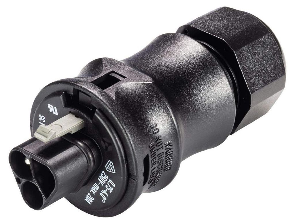 STEEKCONTACT M. ZE RST20I3SS1ZR1VSW, 3-polige connector, Productafbeelding 