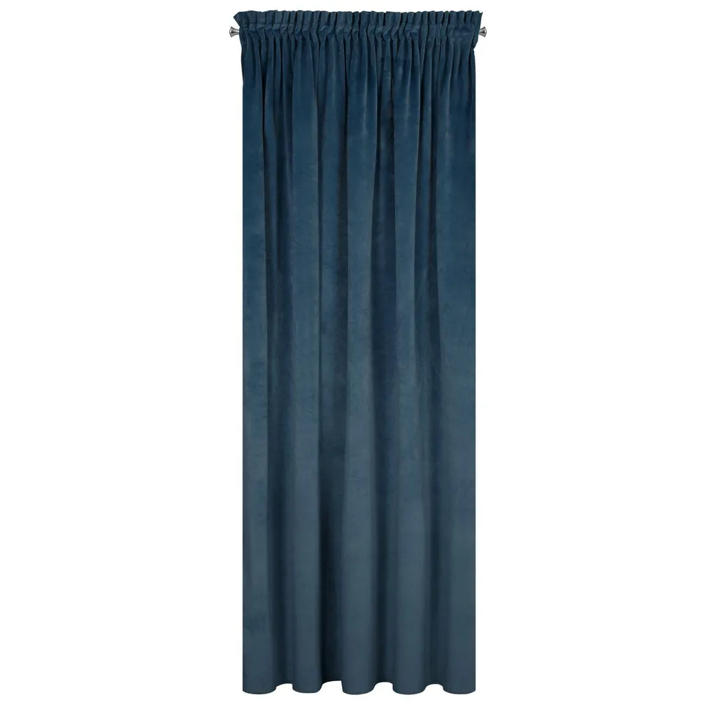 Rideau Occultant Bleu Foncé 140x270 cm Villa pour Salon et Chambre Chic