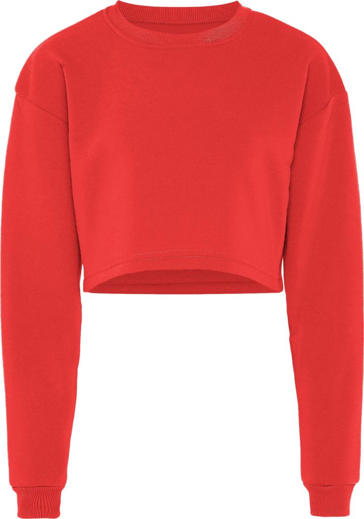 NALLY damen sweatshirt - sommerrot, M