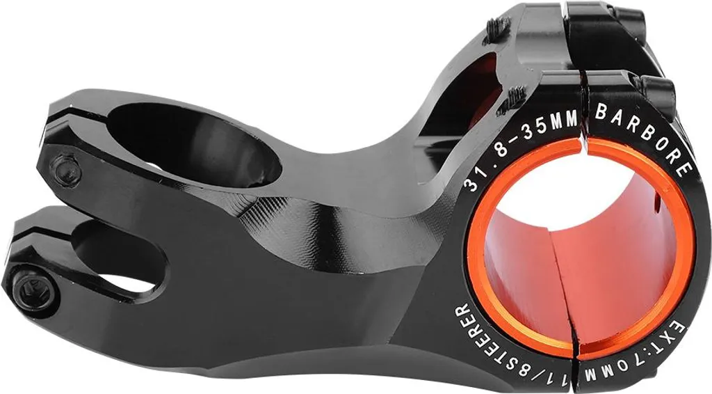 Potence VTT Réglage Hauteur -17° : Corrigez votre Position en Noir