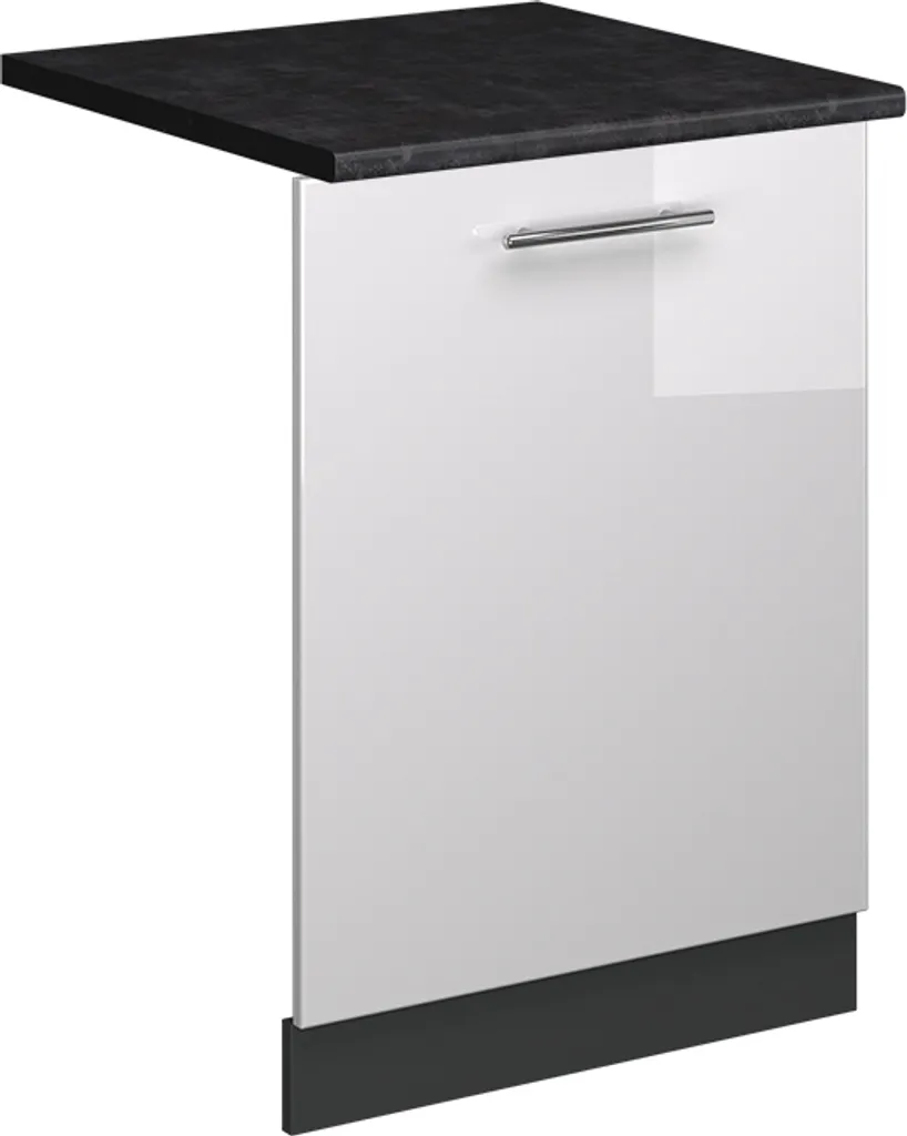 Frontale Lavastoviglie 60cm Vicco Fame-Line Bianco e Antracite