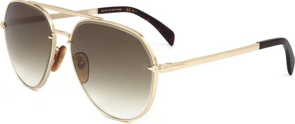 David Beckham Herren-Sonnenbrille DB-7037-G-S-06J-9K Vergoldet Ø 61 mm