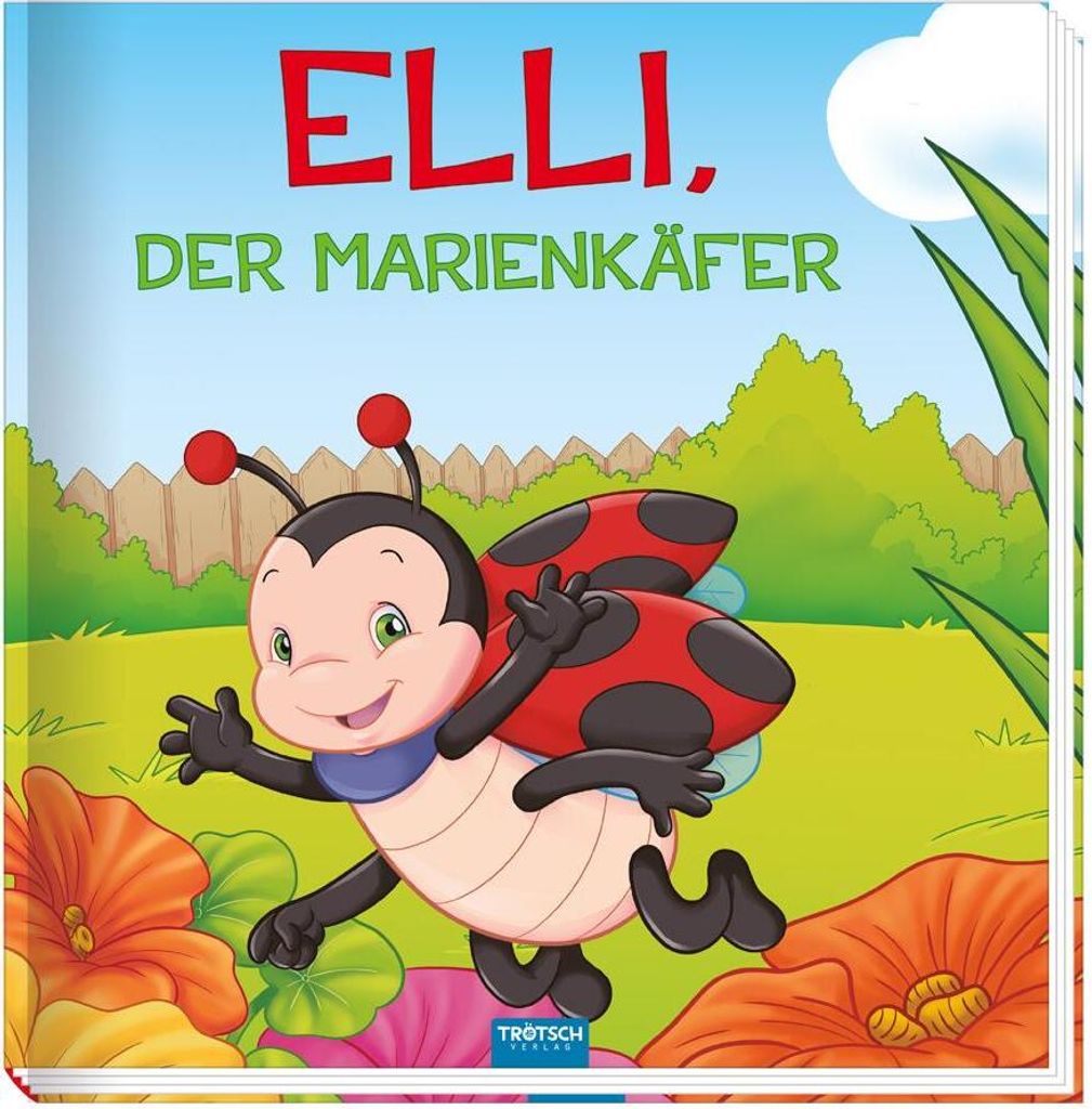 Trötsch Kinderbuch Elli, der Marienkäfer Produktbild 