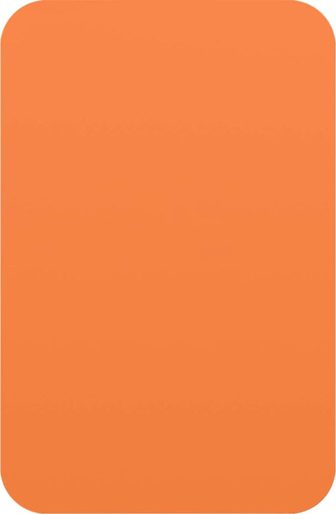 Clappio, Ersatzteil Akkudeckel mit MagSafe Ring für iPhone 17 Pro Max, Orange