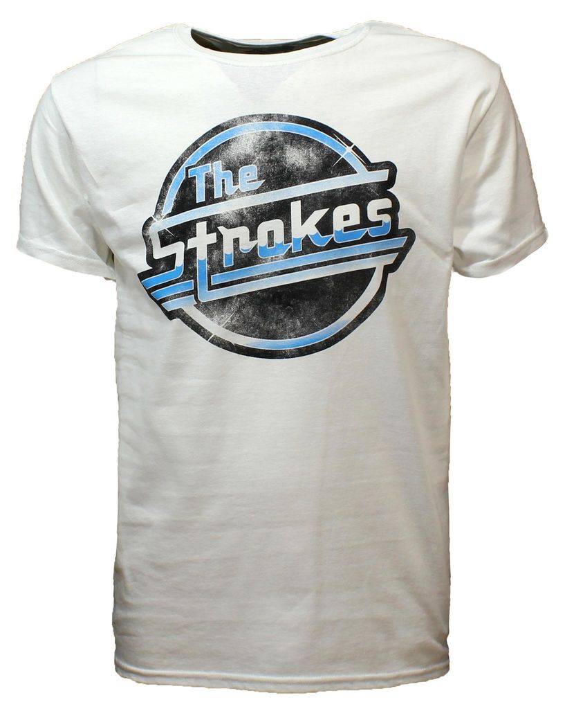 The Strokes Distorted Logo OG Magna T-Shirt Weiß - L