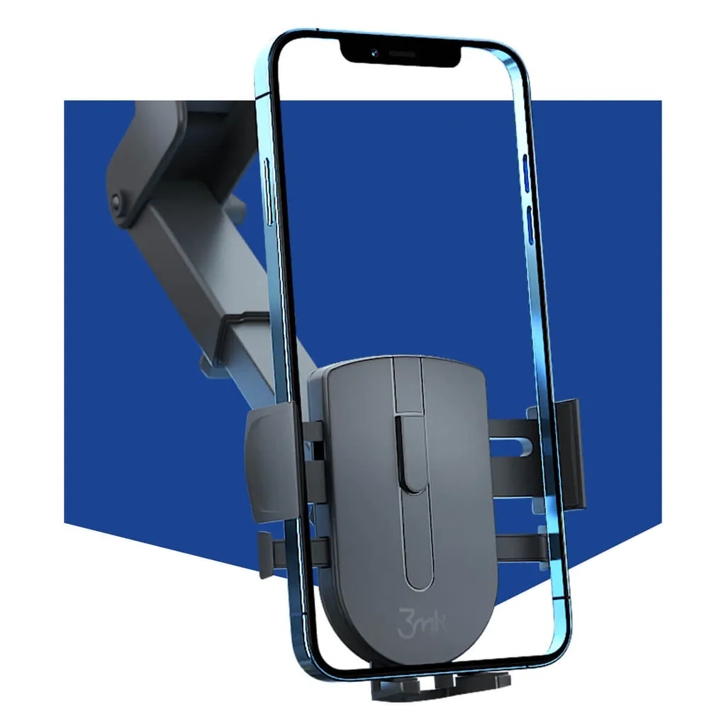 Supporto Smartphone Auto 3MK Twist Automatico - Nero Universale - 8