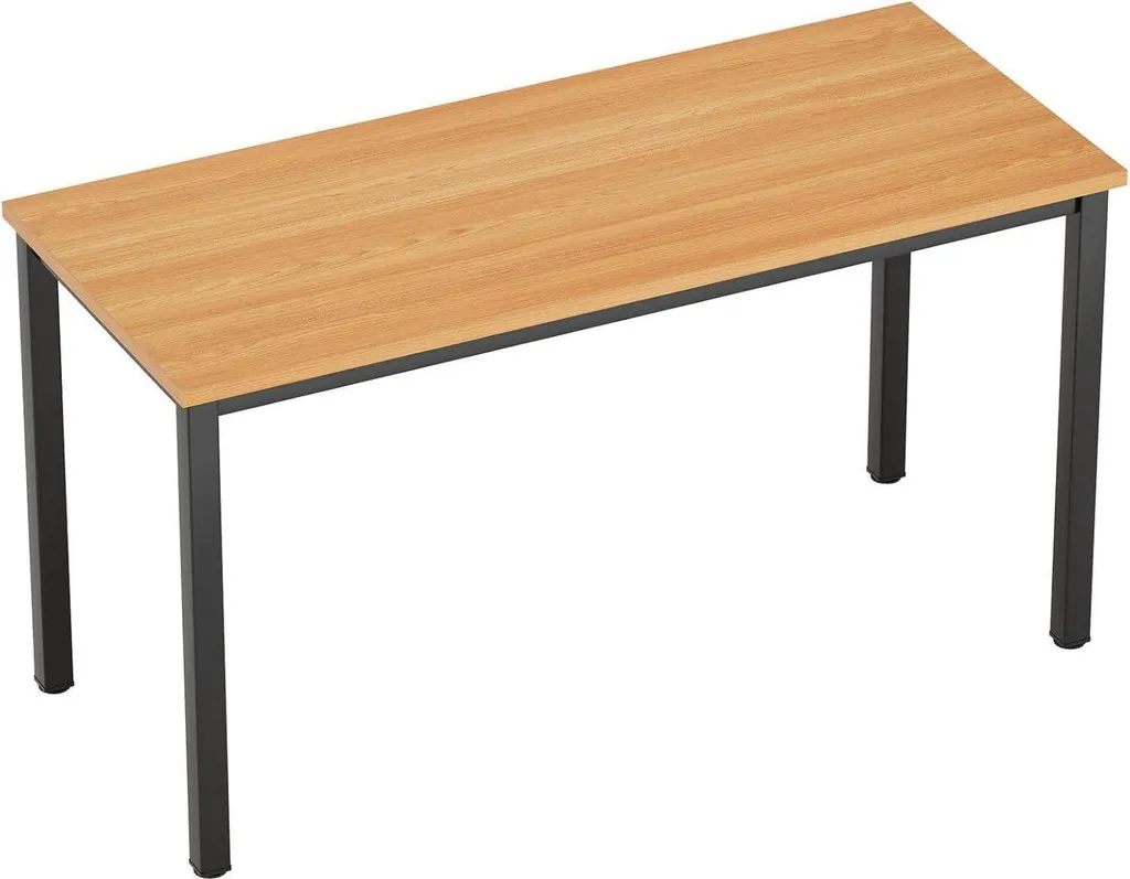 Bureau fonctionnel 100 cm - Poste informatique Home Office stable - 7